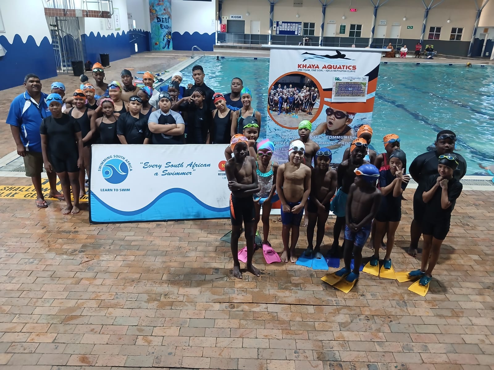 Free swimming lesson photo