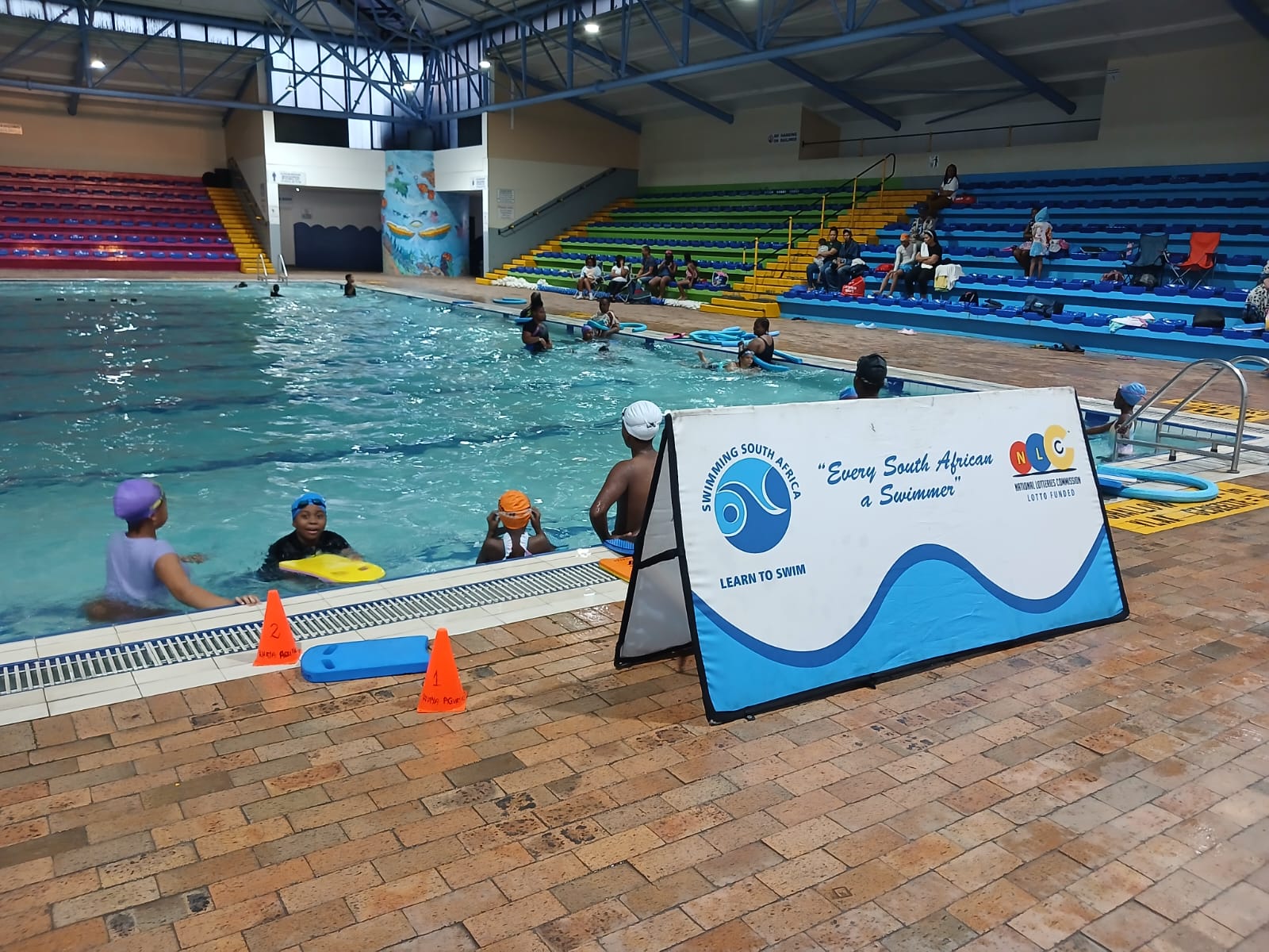 Blue Downs Indoor Heated Swimming Pool during the Family Fun Day